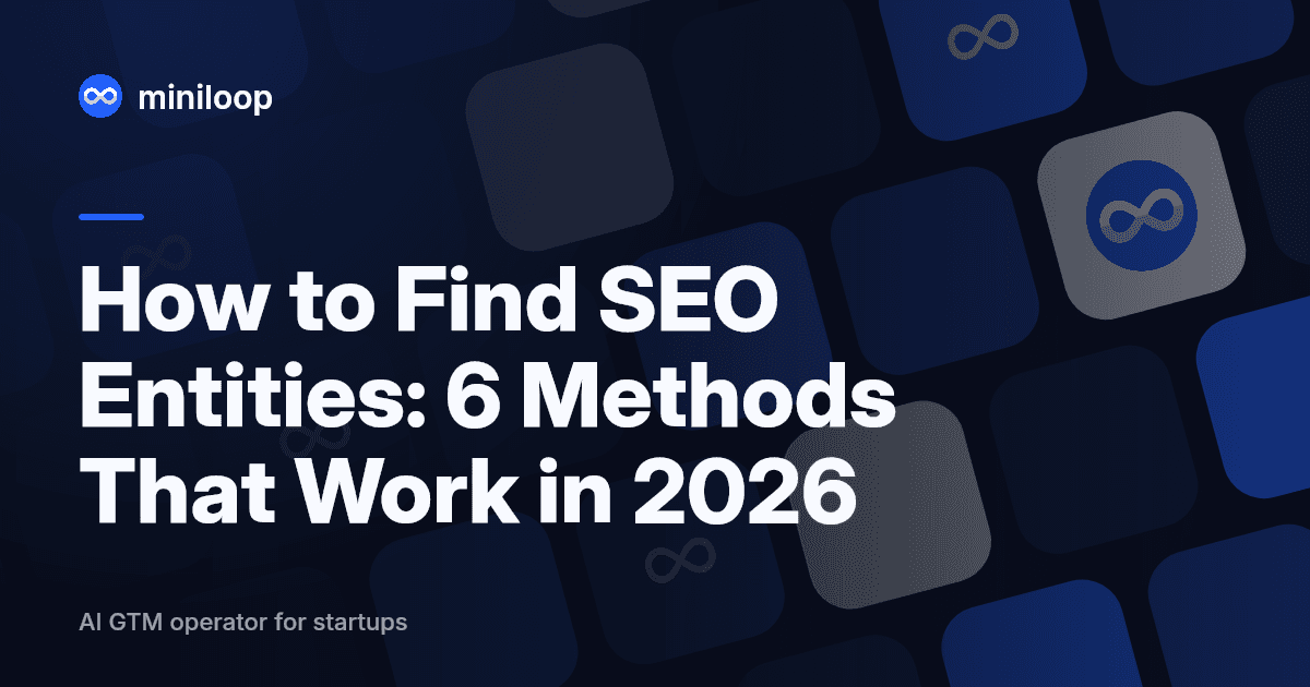 Visual guide to finding SEO entities using Google tools and NLP methods