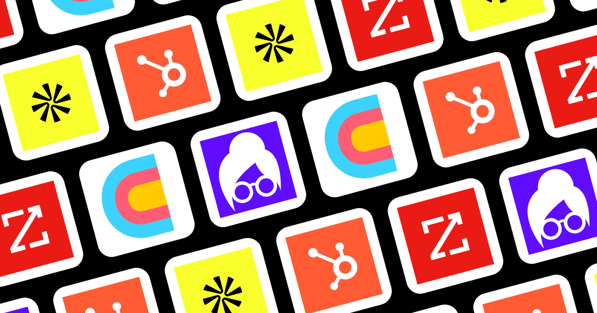 Best data enrichment companies: Apollo.io, Clay, Cognism, HubSpot Breeze, Lusha, ZoomInfo logos