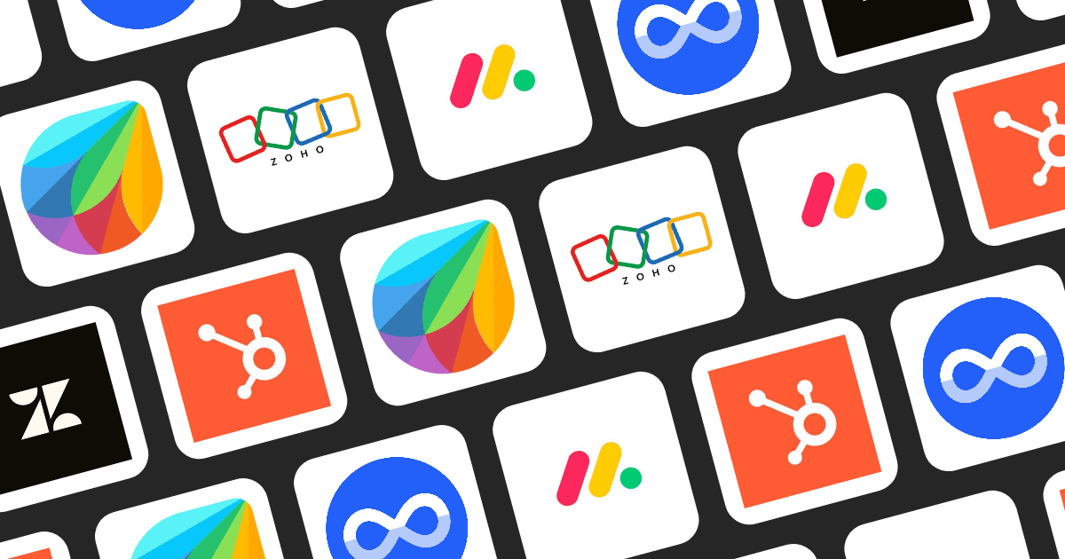 Icons representing alternative platforms to Salesforce Service Cloud.